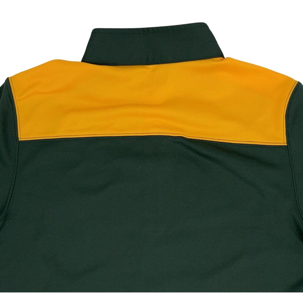 Green Bay Packers Men's 1/4 Zip Pullover Small Green NFL Team Apparel EUC - Picture 6 of 7